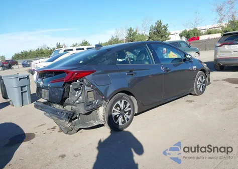 2017 Toyota Prius Prime Advanced from USA, damaged, VIN JTDKARFP1H3034702